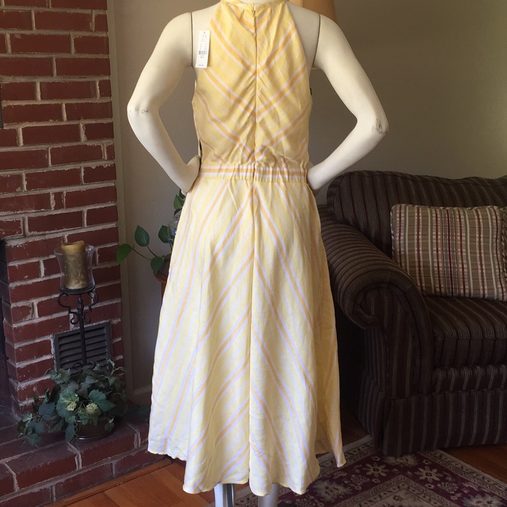 ☀️ NWT New York & Company linen blend dress with pockets☀️ - Picture 2 of 7